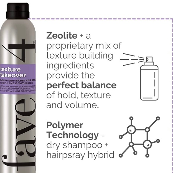 Fave4 Texture Takeover Hairspray - Picture 2 of 6
